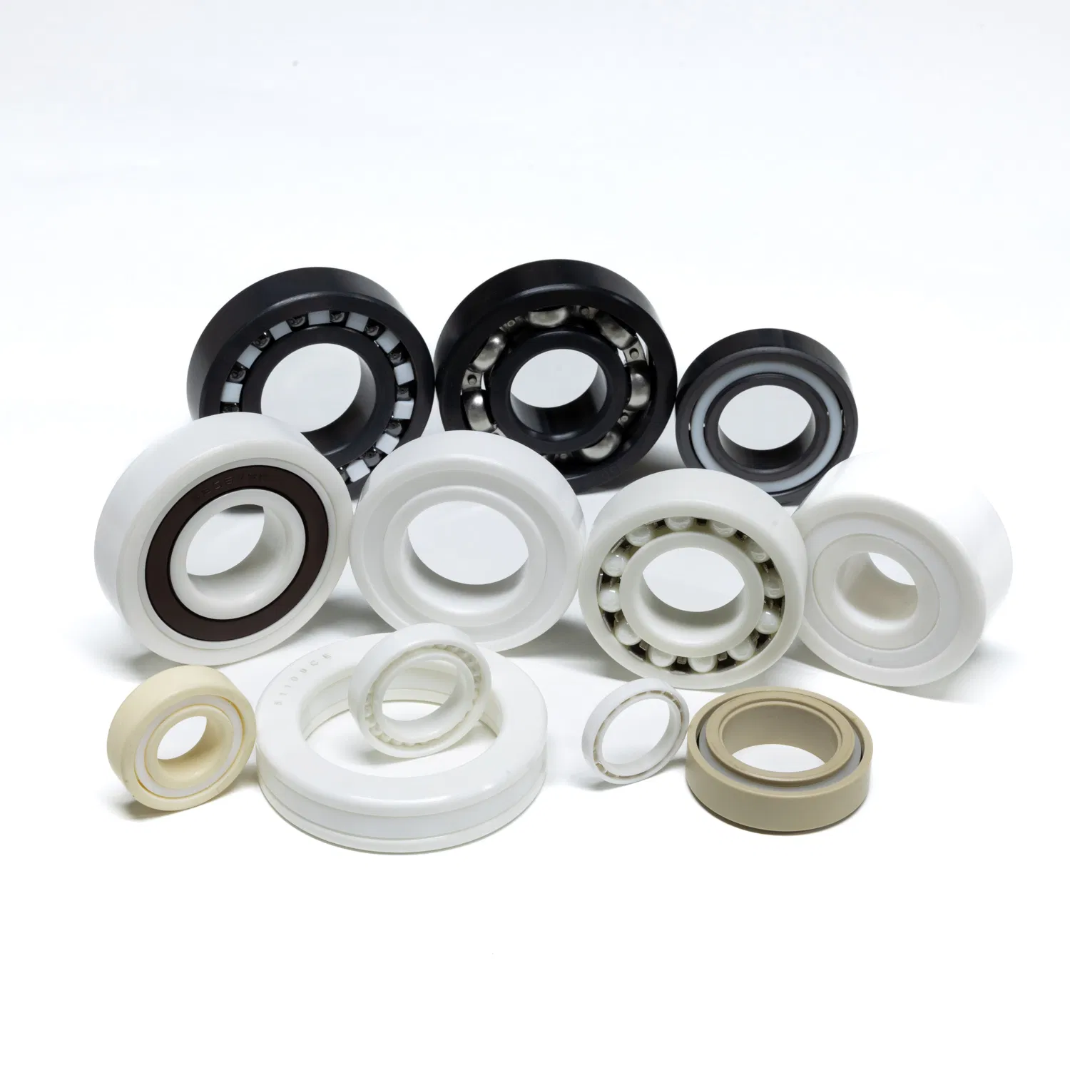 Deep Groove Ball Bearing Ssic Full Ceramic Bearings Peek Bearing