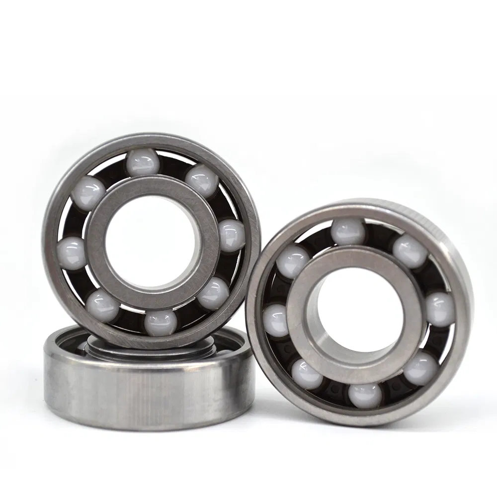 High Quality and High Quality Stainless Steel Si3n4 Silicon Nitride Hybrid Ceramic Flange Ball Bearing 695 Deep Groove Ball Bearing