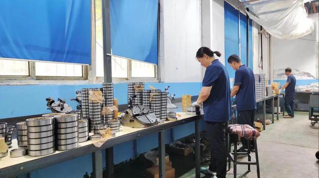 EBM Autoparts professional bearing quality inspection and testing facility