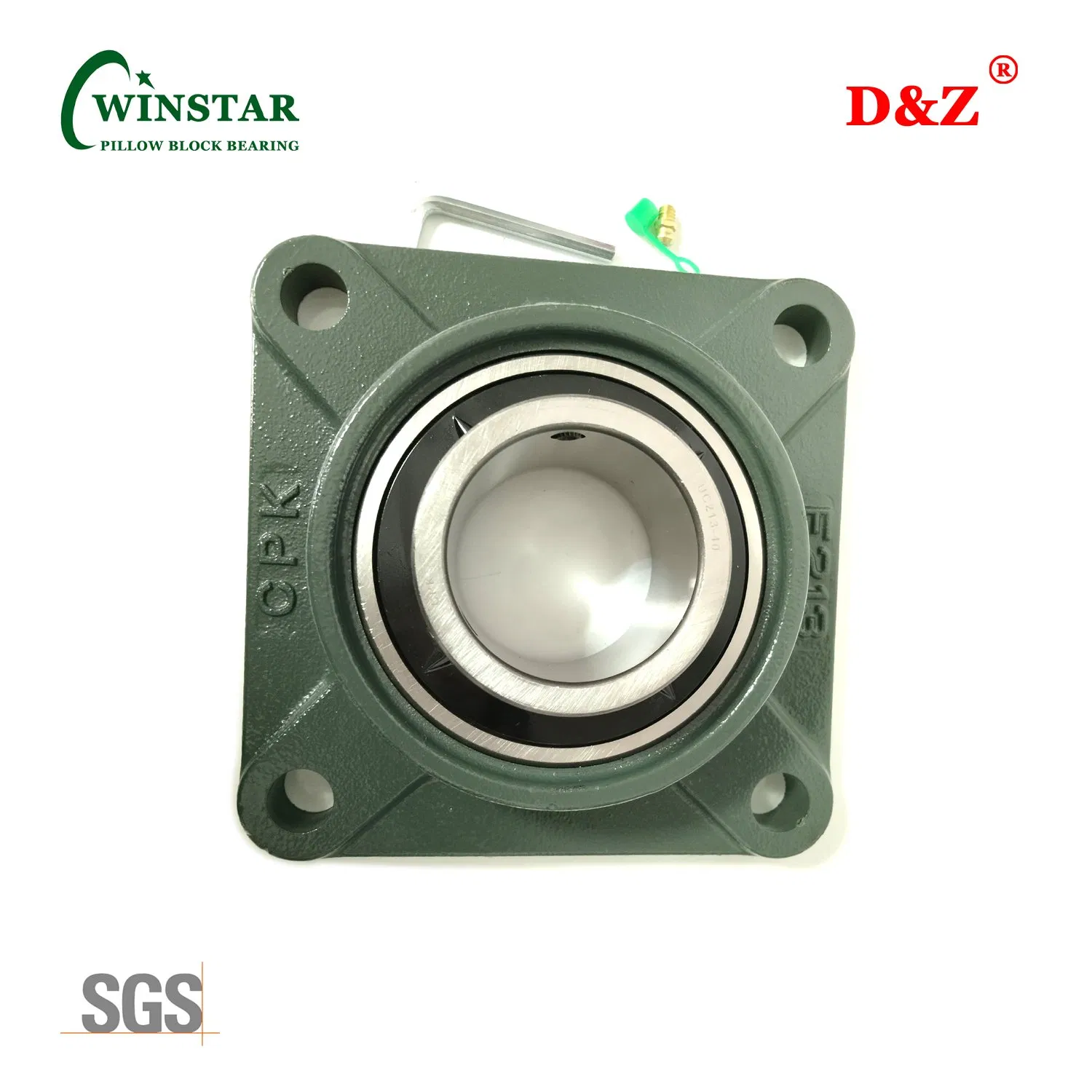 Square Flange Housing Chrome Steel Bearing Units for Mechanical Equipment Ucf213-40