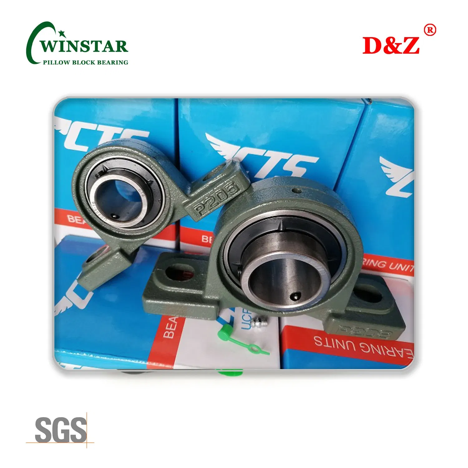 Adjustable Two-Bolt Flange Bearing Unit Ucfa200 Series Ucfa205 Ucfa205-16