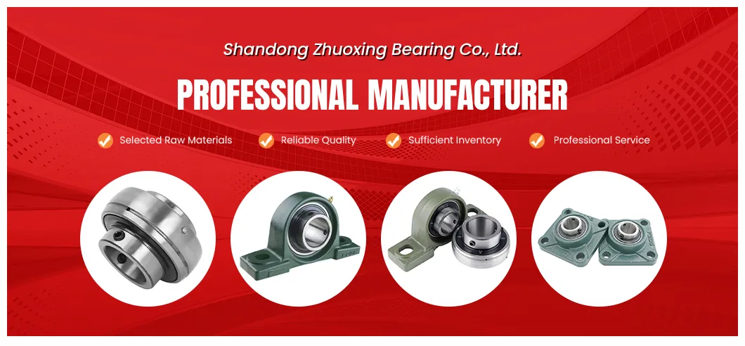 Low Friction Custom Steel Pillow Block Bearing