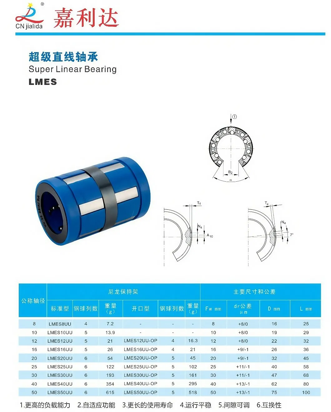 Linear Bearing View 1