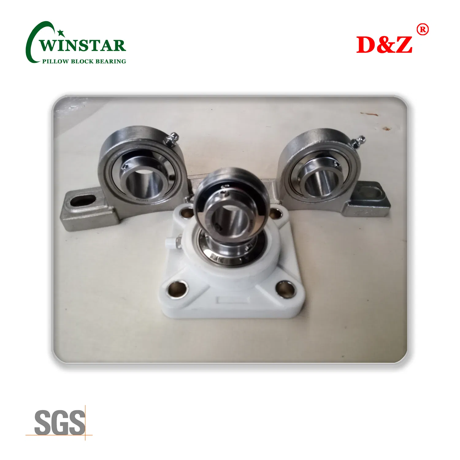 2 Hole Oval Flange Bearing Unit Sfl in Stainless Steel Ssucfl201 Sucsfl201-8