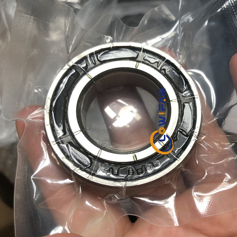 Hybrid Ceramic Ball Bearing Zro2/ Si3n4/Peek/PTFE