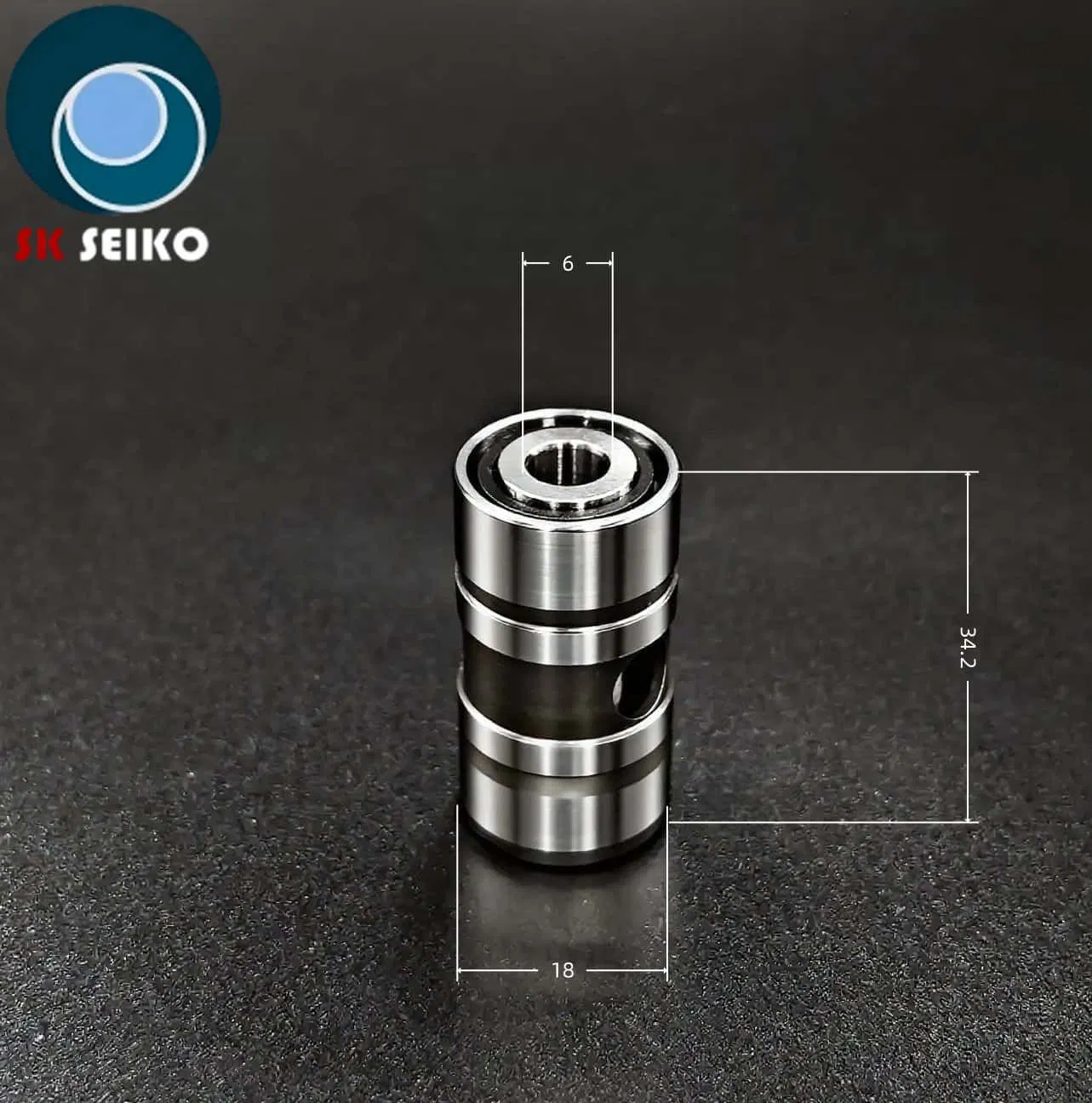 Tcbb61834 6*18*34.2 Turbocharger Dual Ceramic Ball Bearing for Automotive Performance Upgrades