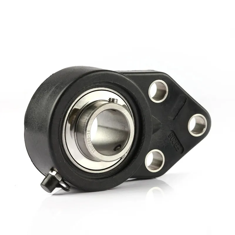 Thermo Plastic 3 Bolt Flange Bracket Bearing Units