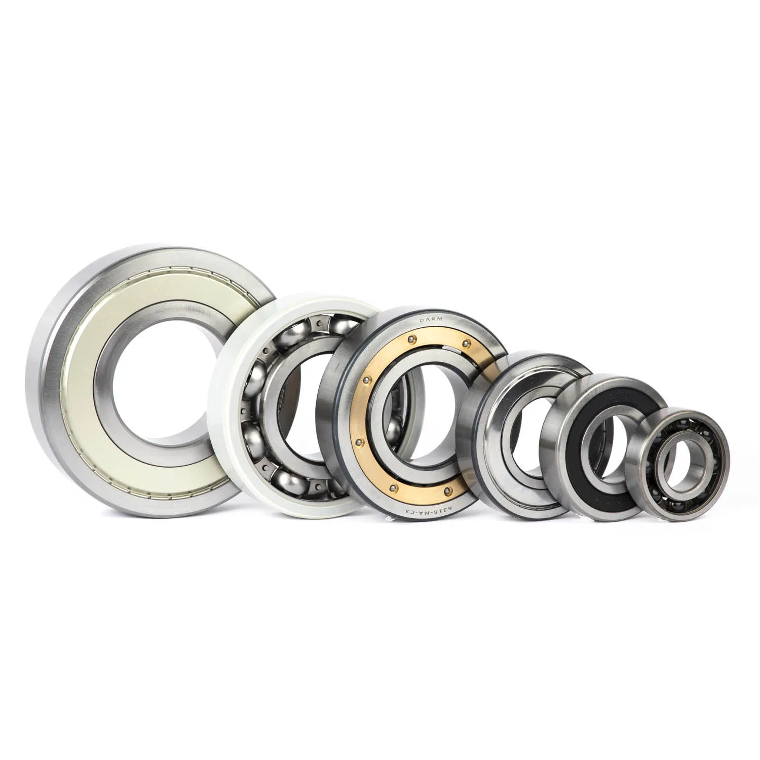 Deep Groove Ball Bearing Series 6000 6200 6300 6400 62200 6800 6900 Zz, 2RS, Nr, Open, Ceramic Ball, Nylon Cage, Copper Cage, Insulation Bearing