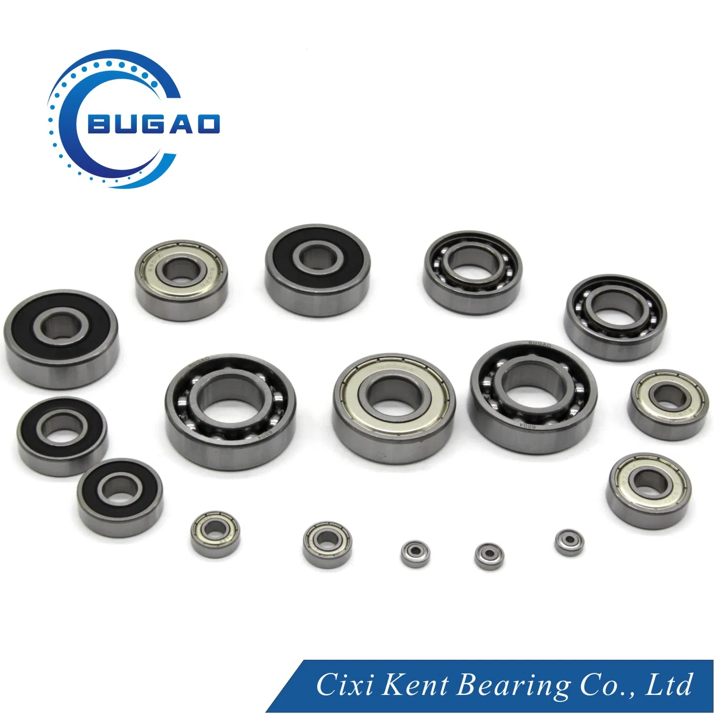 Bugao/Kent Long Life Single Direction Deep Groove Ball Bearing 6203 6204 6205 6206 6207 6208 6209 6210 High Temperature Bearing for Ceiling Fan Parts