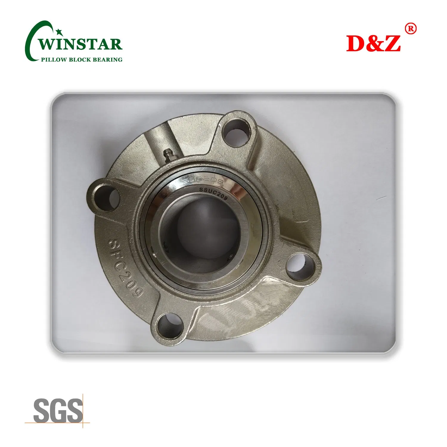 Ssucfc 209 High Precision Stainless Steel Pillow Block Bearing Unit for Smooth Motion/UCFL200 Bearings/Pillow Block Mounted Ball Bearing/UC205 Insert Berings