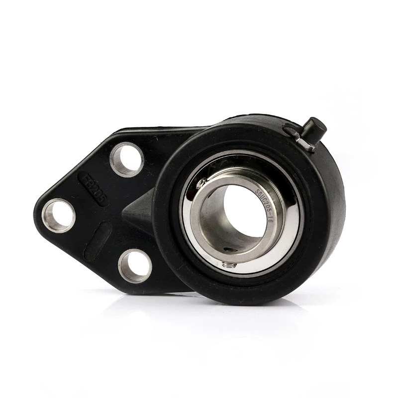 Thermo Plastic 3 Bolt Flange Bracket Bearing Units