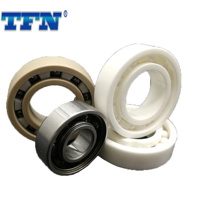 Zro2 Si3n4 Full Ceramic Balls and Hybrid Components 6204CE Bearing