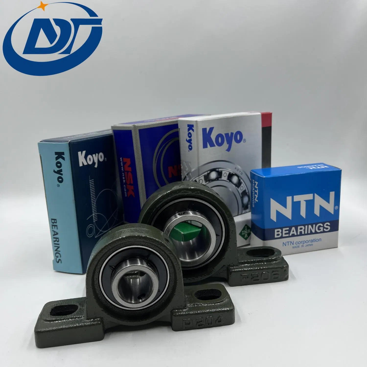 UCP214 SKF Two Bolt Cast Iron Pillow Block Bearing with Seat, Self-Aligning Ball Bearing 25mm Shaft Diameter Food Grade Stainless Steel Flange Bearing with Seat