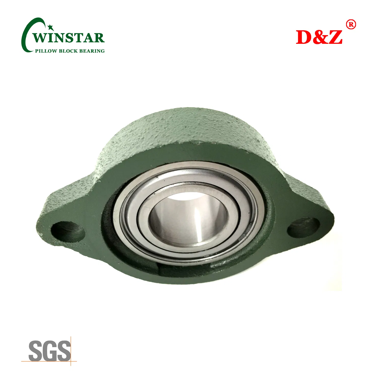 Sblf&Salf 200 Sereis 2-Bolt Flange Ball Bearing Unit Eccentric Collar Locking