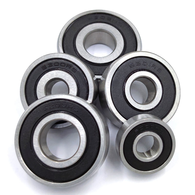 Rubber Seals Pre-Lubricated High Speed Low Maintenance Radial Premium Motorcycle Bearing 6004-2RS
