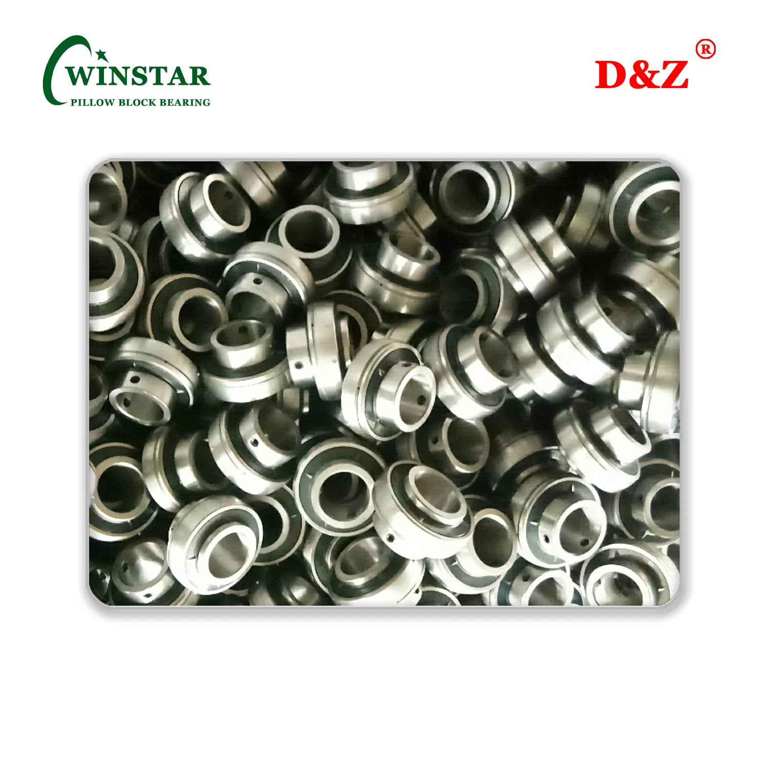 UCT207 Bearing Units 35mm ID with Grease Nipples Cast Iron Housing