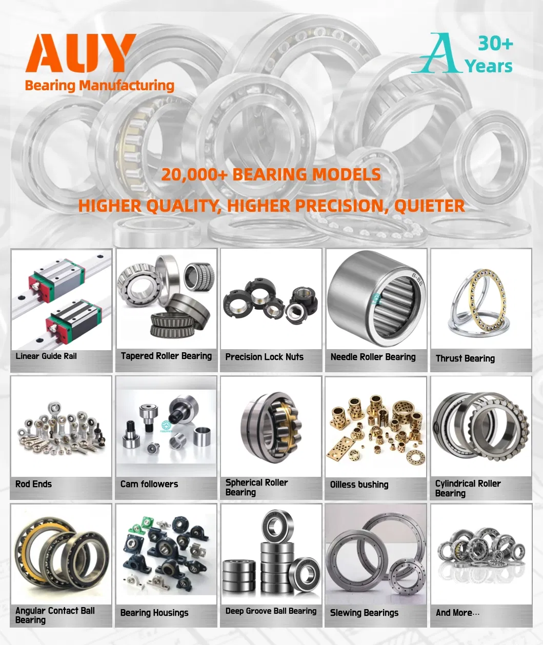 Deep Groove Ball Bearing Main Products