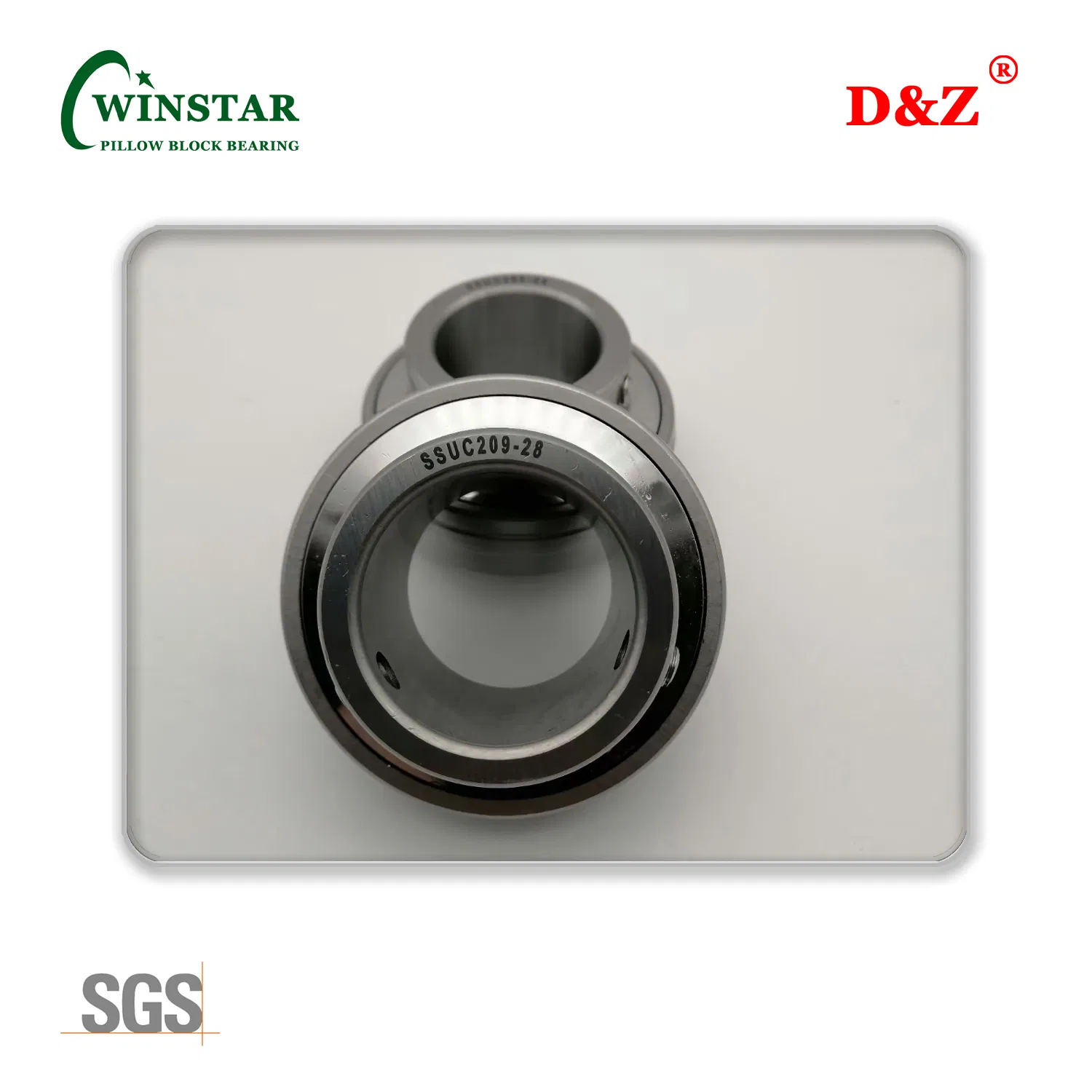 Ssuct 211 High Precision Stainless Steel Pillow Block Bearing Unit