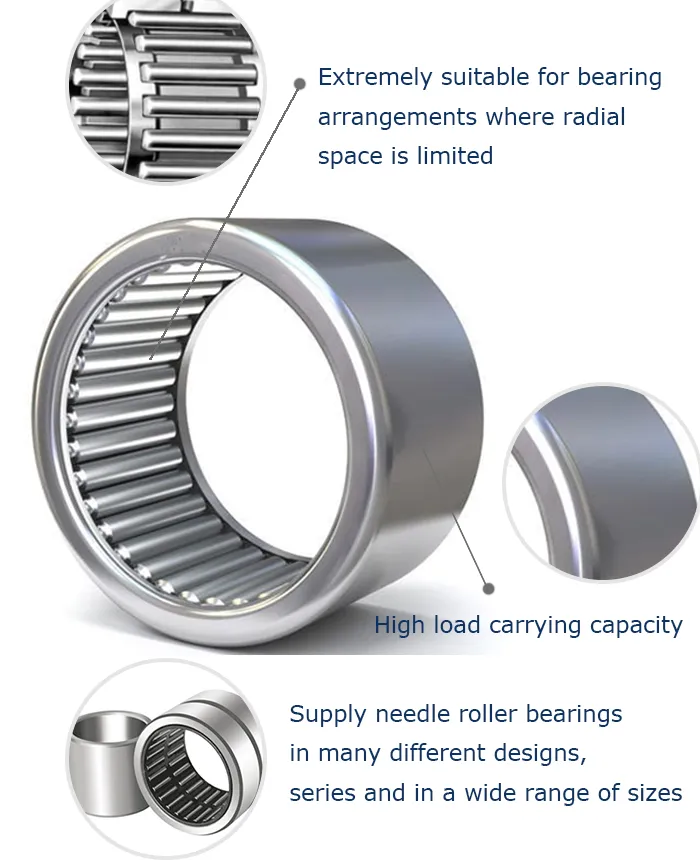 Machined Type Needle Roller Bearings