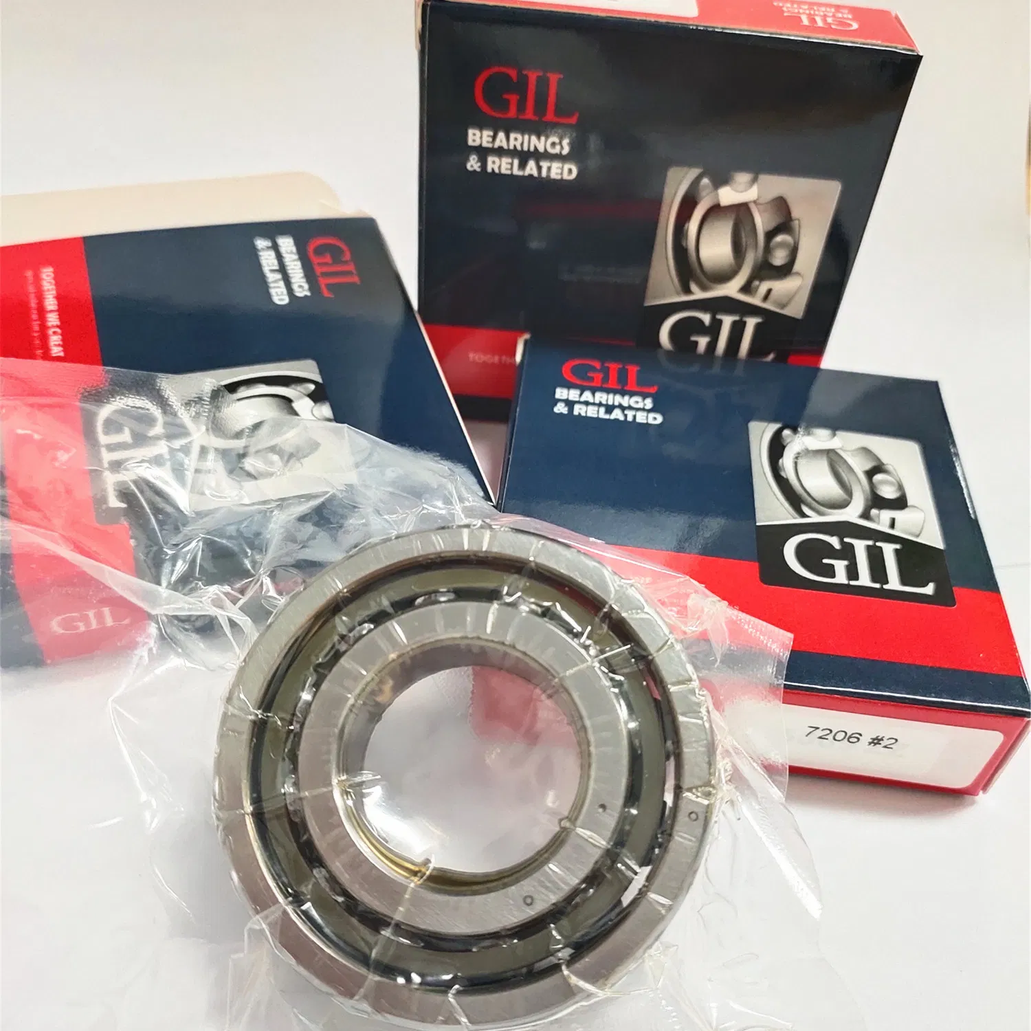 High-temperature Wear Angular contact ball bearing industrial equipment for auto parts, CNC Machine