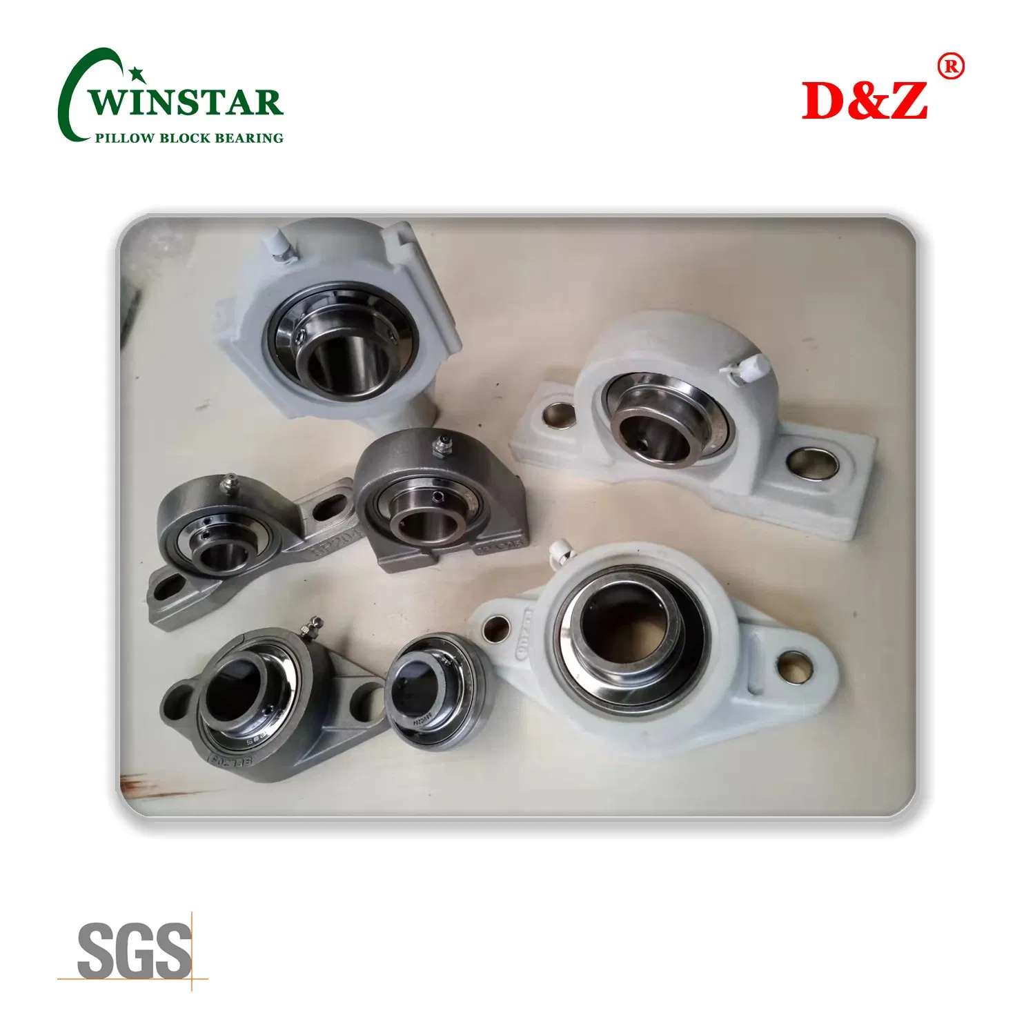 2 Hole Oval Flange Bearing Unit Sfl in Stainless Steel Ssucfl201 Sucsfl201-8