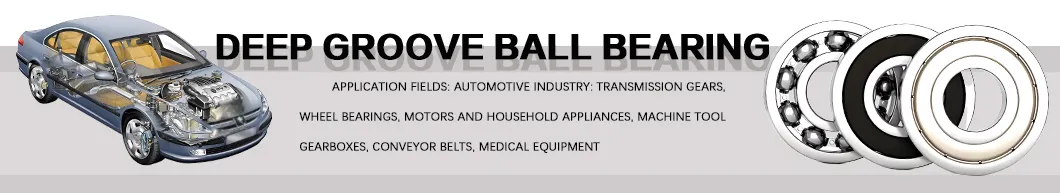 Deep Groove Ball Bearing Banner