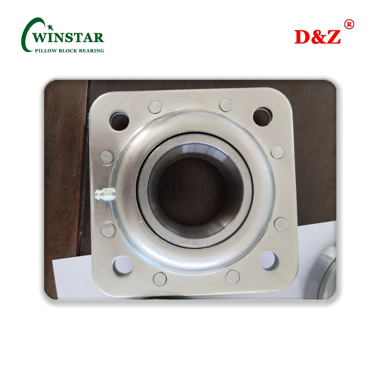 St491 St740 St211-2 Flange Mount Round Ball Bearing Unit with Four Bolt