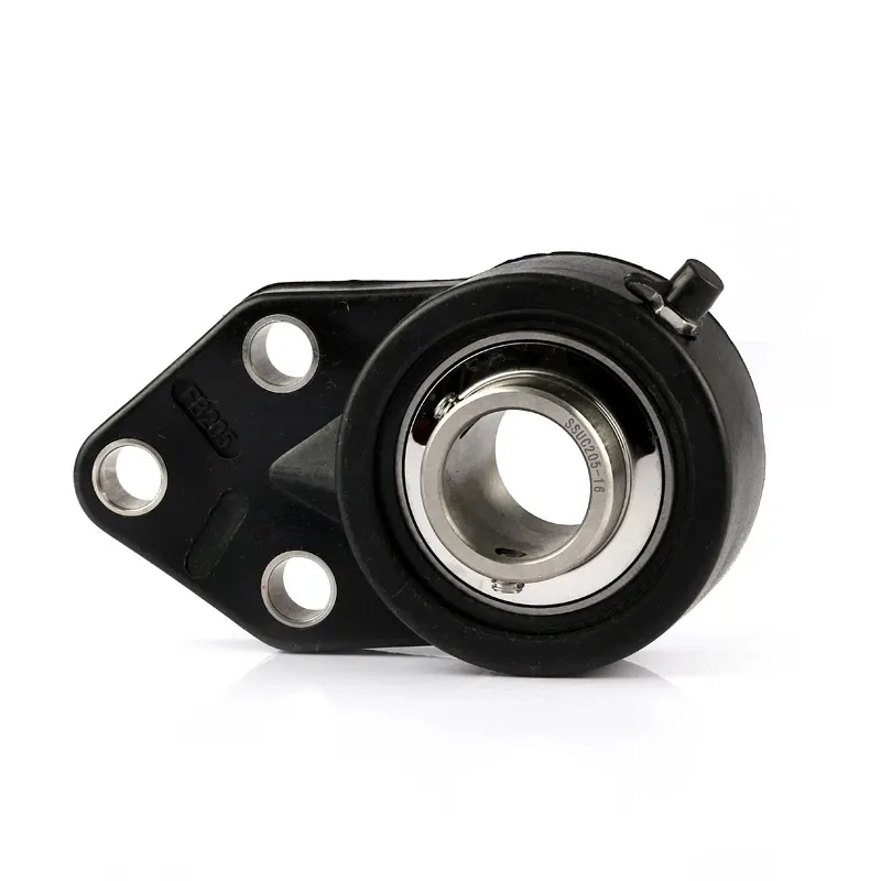 Thermo Plastic 3 Bolt Flange Bracket Bearing Units