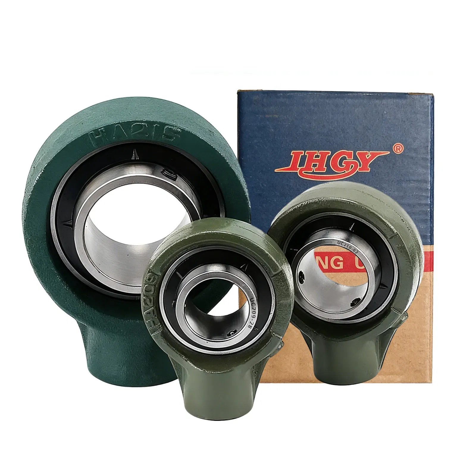 Ucha 201-218 Mounted Insert Ball Bearing and Pillow Block Bearing Housing