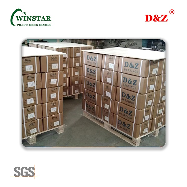 Stainless Steel One-Side Fastening Flange Type Ball Bearing Unit Ucfb207