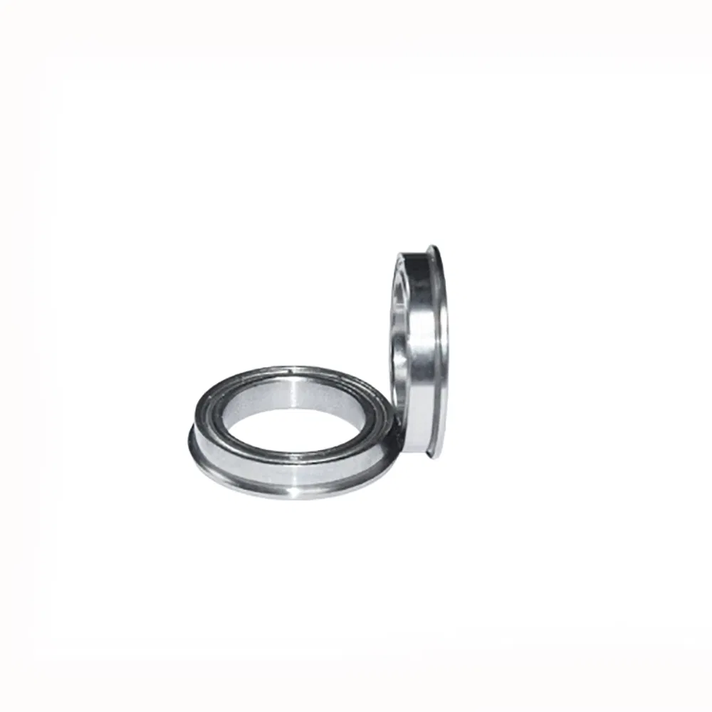 Mini Thin-Walled High-Speed Flange Bearing with Edge Guard and Small Cup