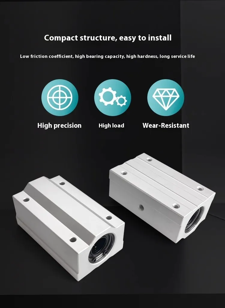 High Precision Aluminum Linear Slide Bearing