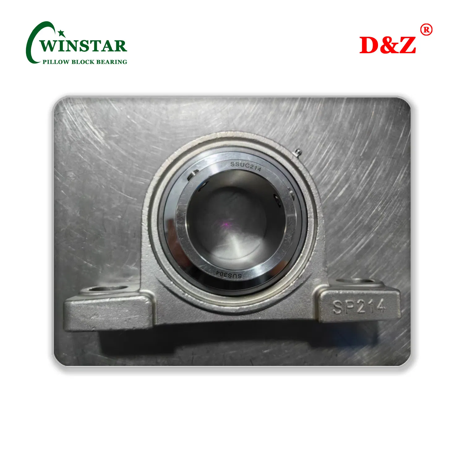 Stainless Steel Take-up Bearing Housing Units M-UCT212 for Food Package Machinery