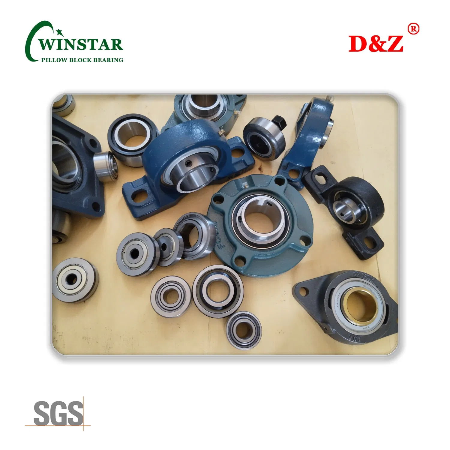 Long Life Heavy Duty Pillow Block Bearing Unit UCT207 UCT207-22 UCT207-23