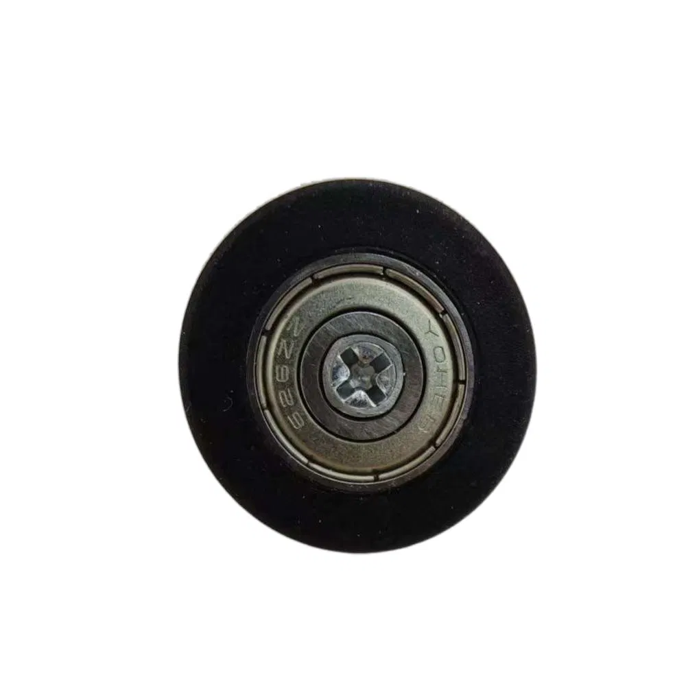 Waterproof High Speed Rubber Wheel M6 Thread Screw with Shaft Ball Bread Plastic Bearing Pulley Roller POM Polyformaldehyde Resin Coated Bearing