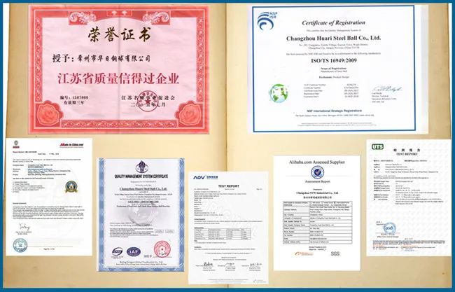 Quality Certifications