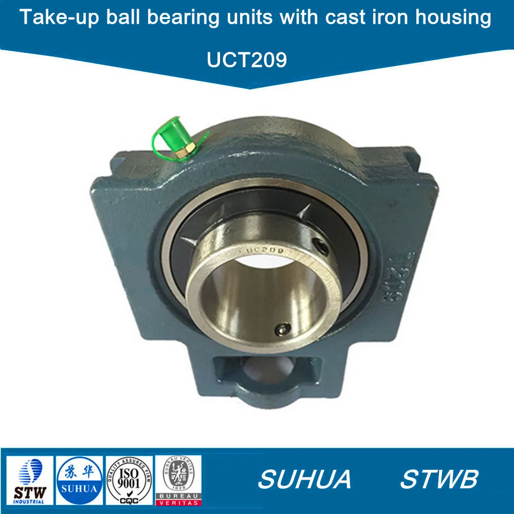 Take-up Ball Bearing Units with Cast Iron Housing (UCT209)