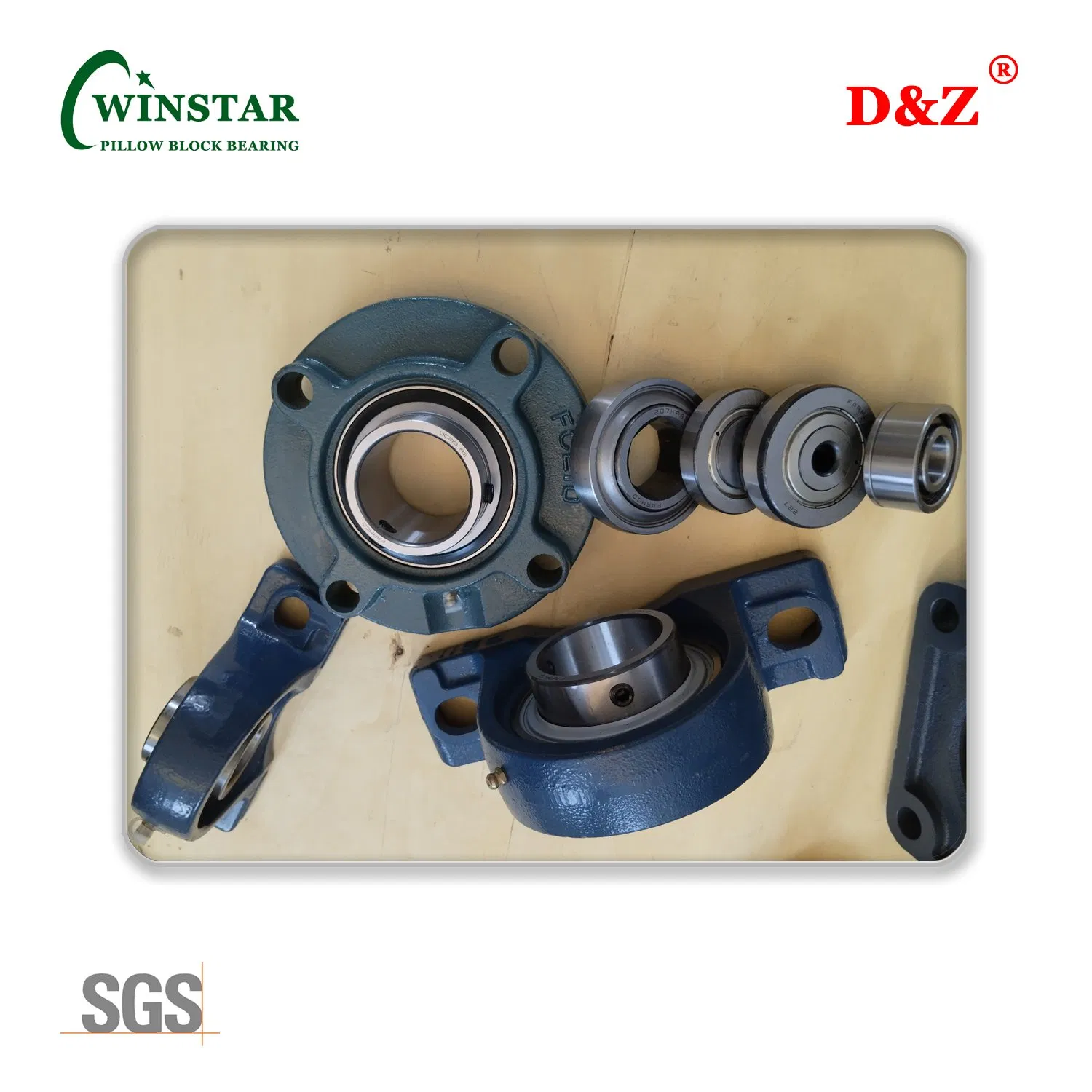 Long Life Heavy Duty Pillow Block Bearing Unit UCT207 UCT207-22 UCT207-23