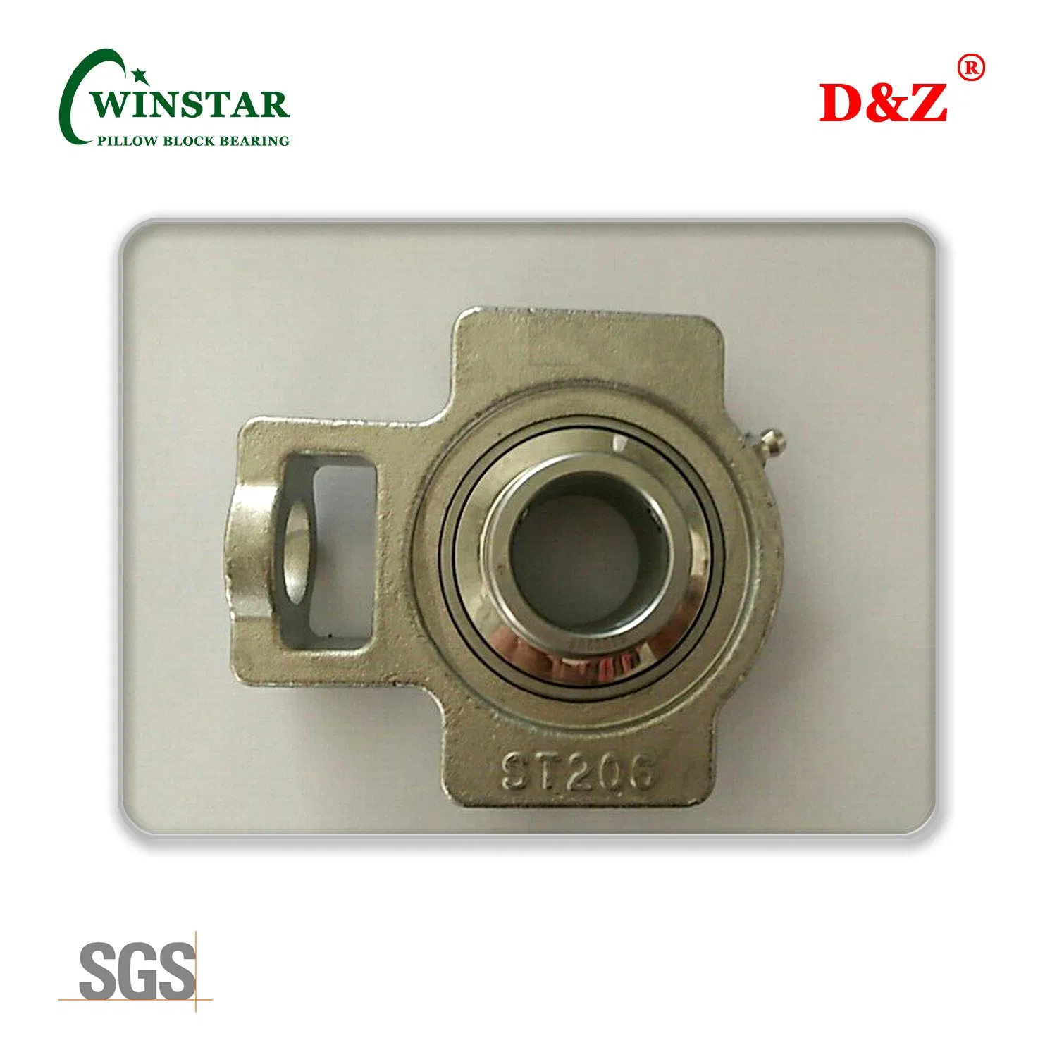 Metric Stainless Steel Pillow Block Ssuct206 30mm Take up Bearing Unit