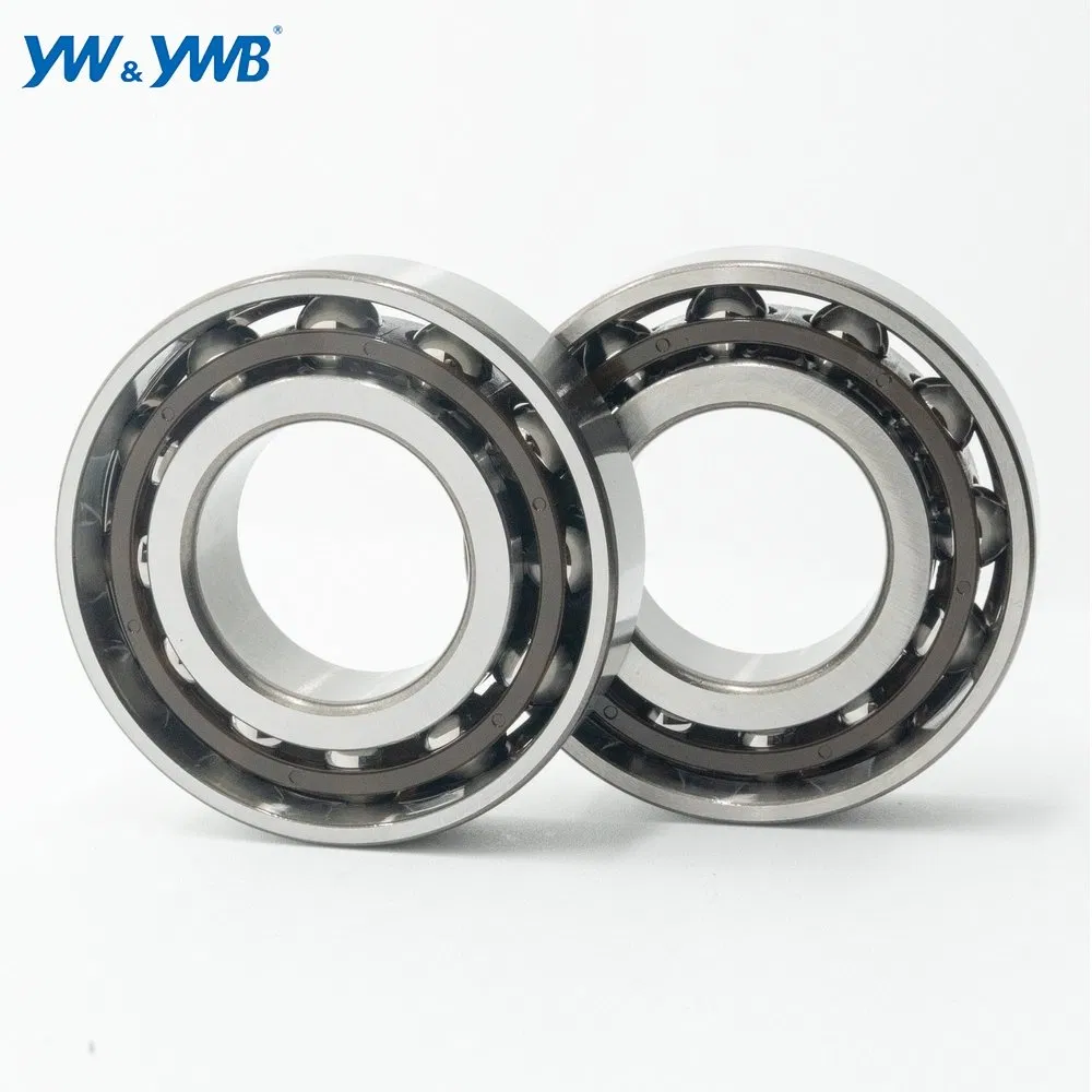 High-Performance Matched Pair Single Row Angular Contact Ball Bearing
