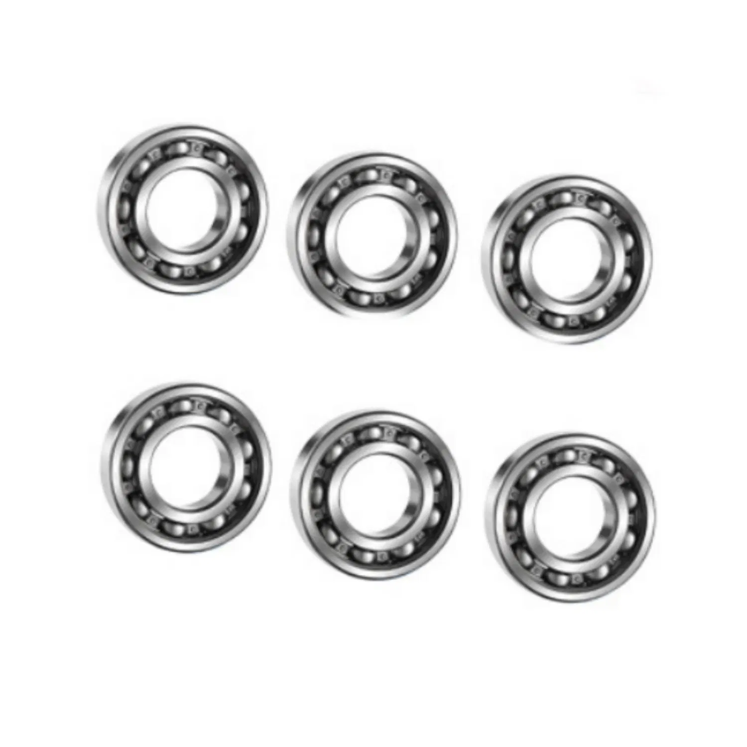 High-Speed Long-Life Steel Deep Groove Ball Bearing 6203 6204 6205 6303 6304 2RS Zz Open Type C3 P5 Restaurant