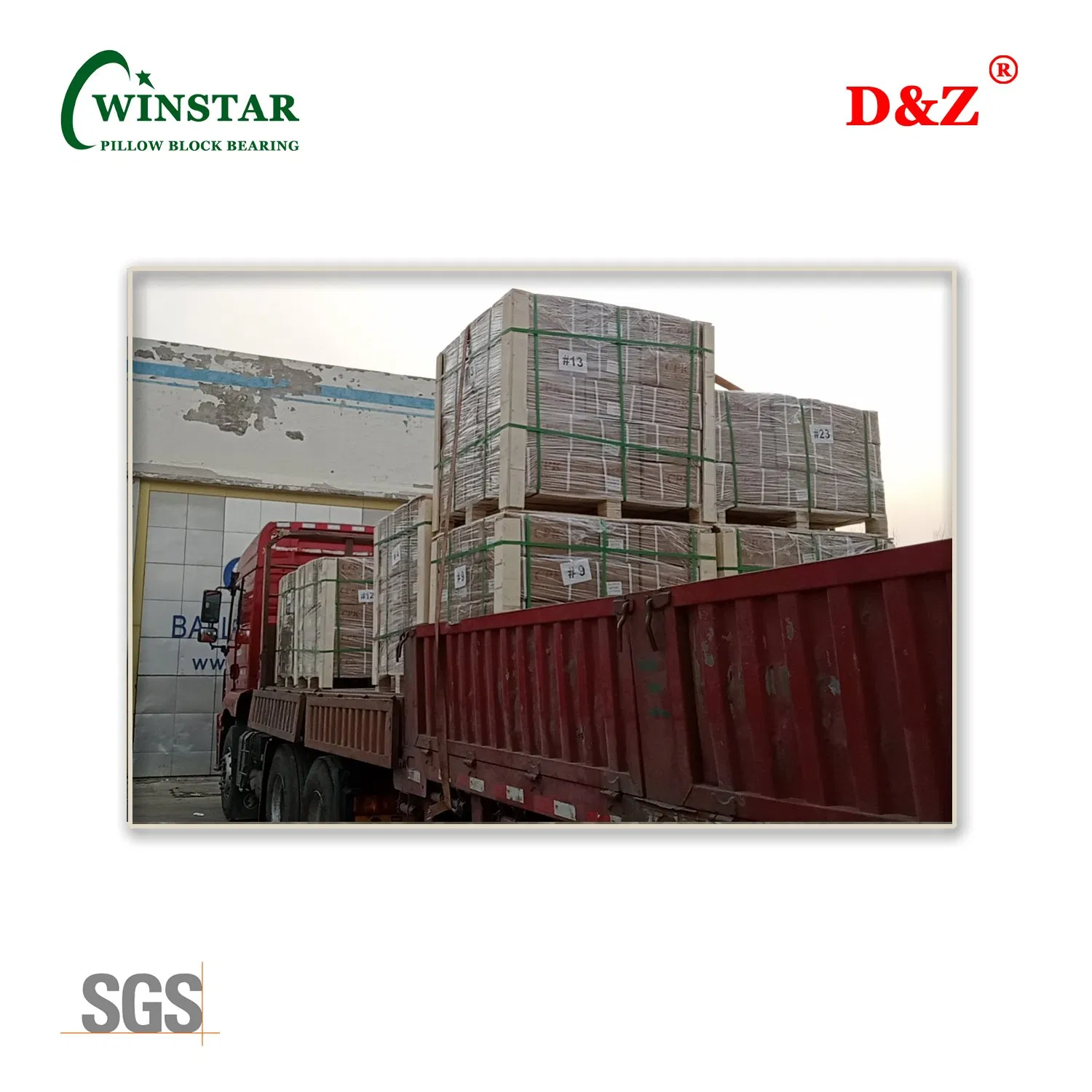 Low Noise Ss-Ucfc205 25mm Stainless Steel Flange Cartridge Bearing Unit