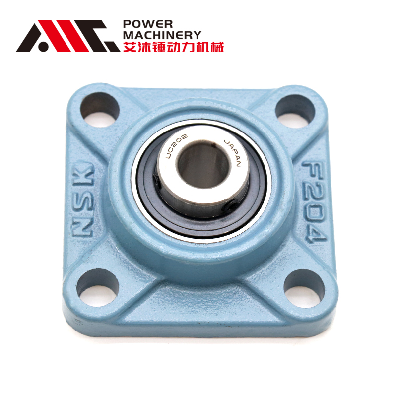 UC202+F204 Plummer Block Unit with Insert Bearing Pillow Block Bearing
