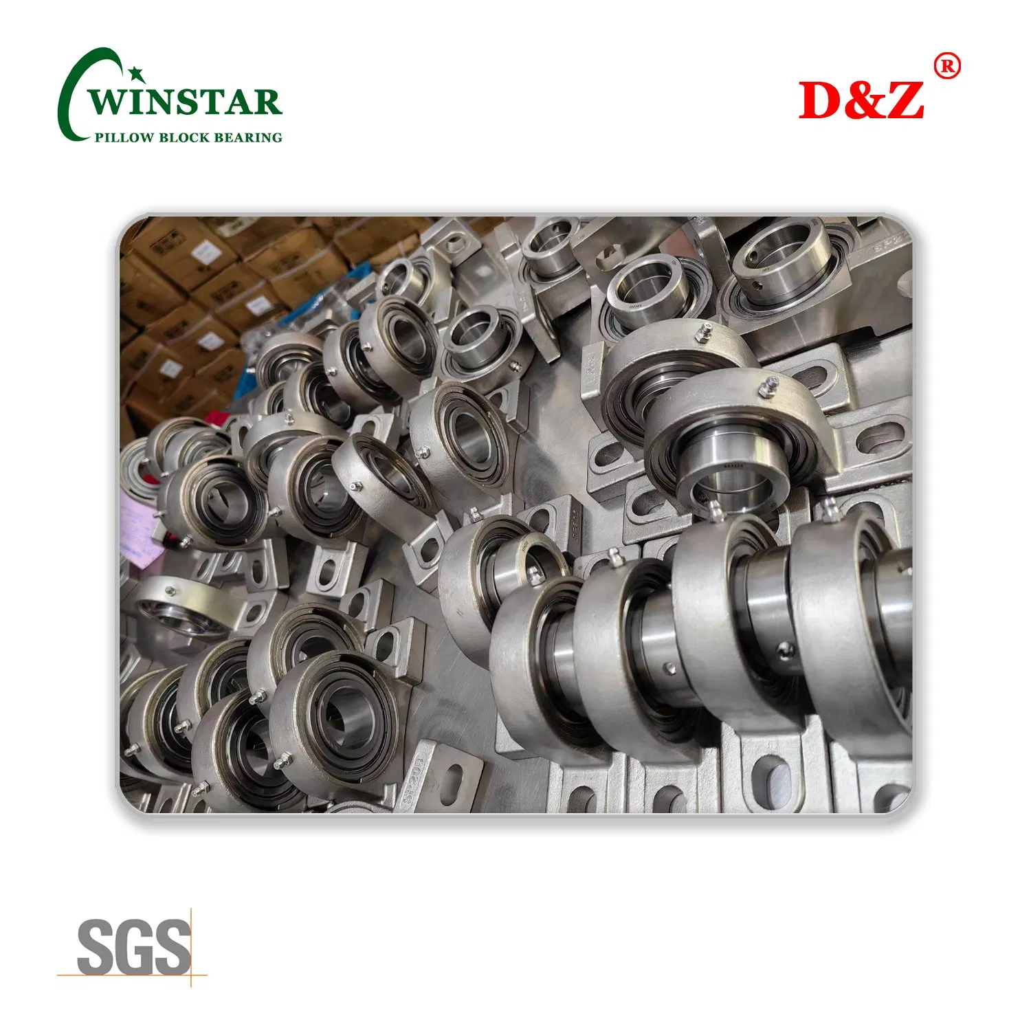 Ssuct 211 High Precision Stainless Steel Pillow Block Bearing Unit