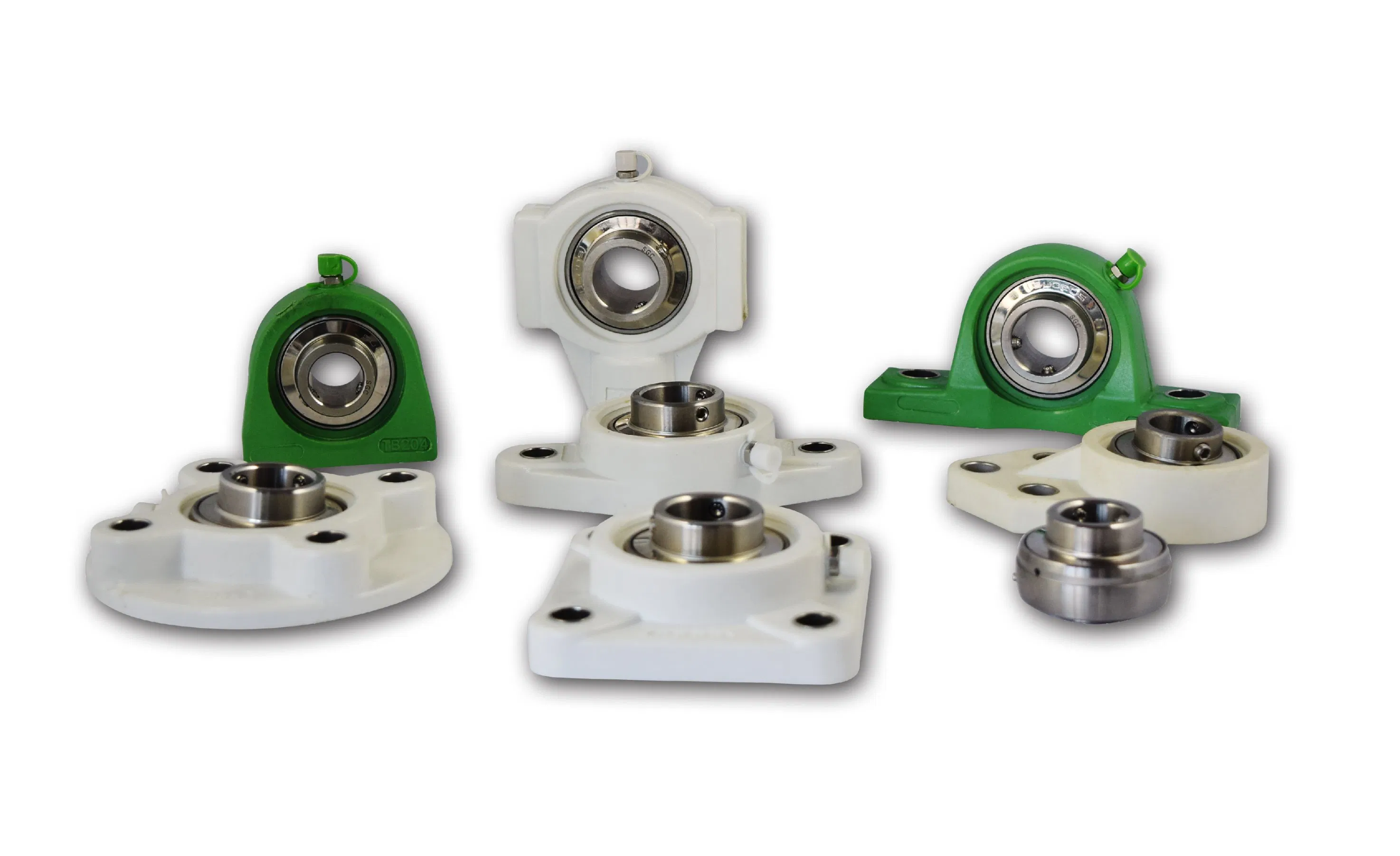 Plastic Base Take-up Units with Stainless Steel Insert Ball Bearings