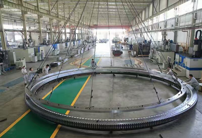 Forging Alloy Steel Slewing Ring Hot Rolling Diameter Segment Gear Spur Metal Wheel Module Bearing Large