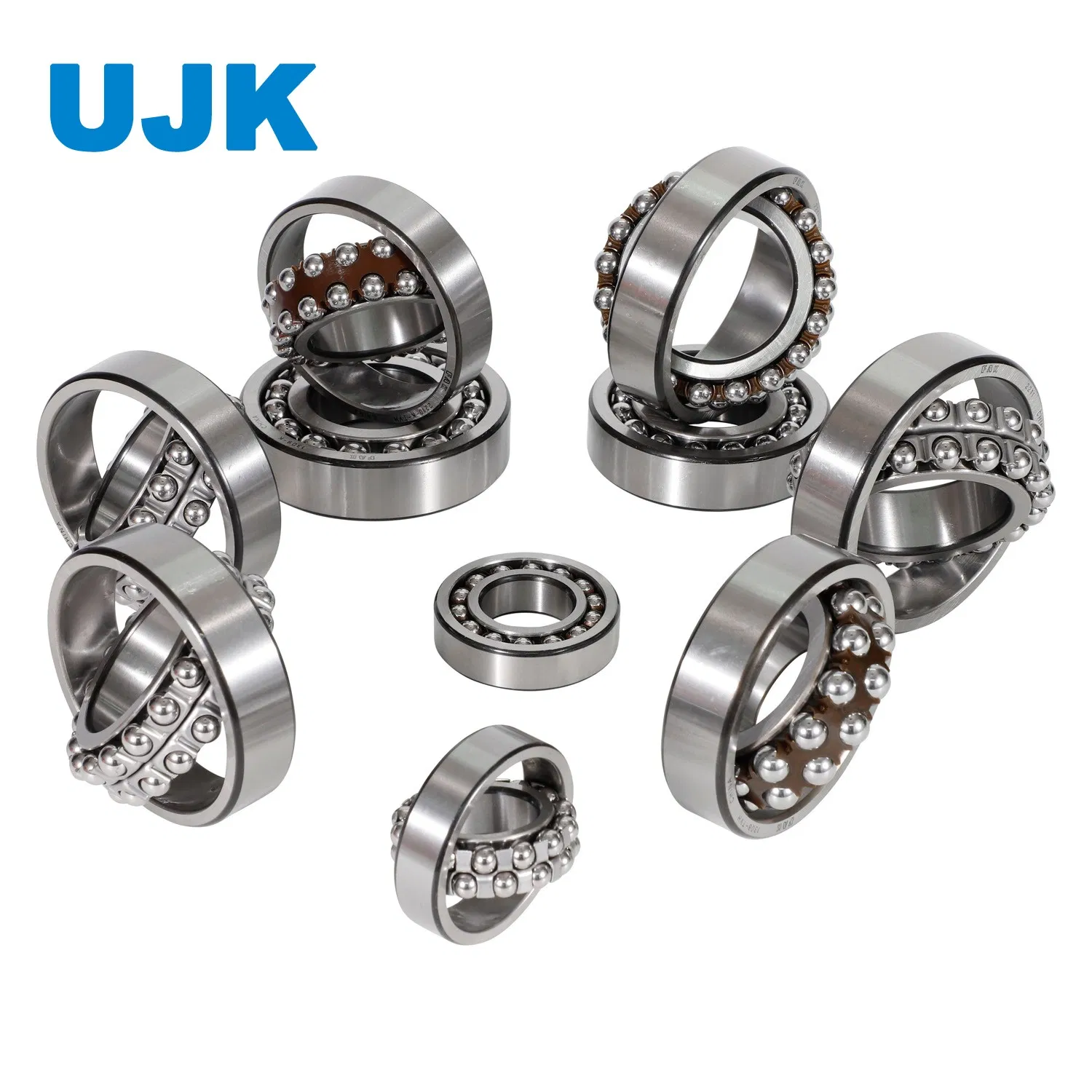 Bearings Self-Aligning Ball Bearings 1204 1205 1206 1207 1208K 1209 1210 1305 1306 1307 1308 1309 1310 Misalignment for Textile Machinery