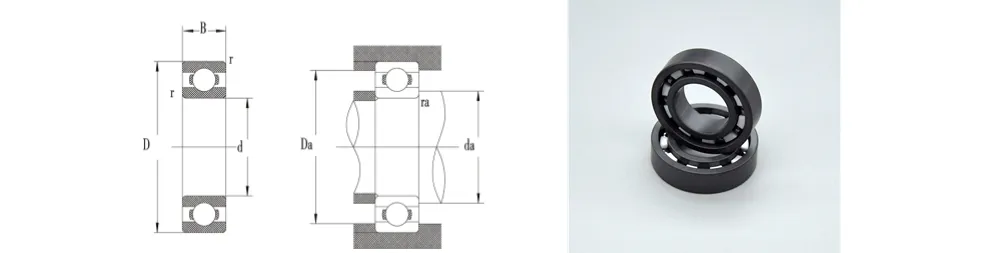 Hybrid Ceramic Ball Bearing