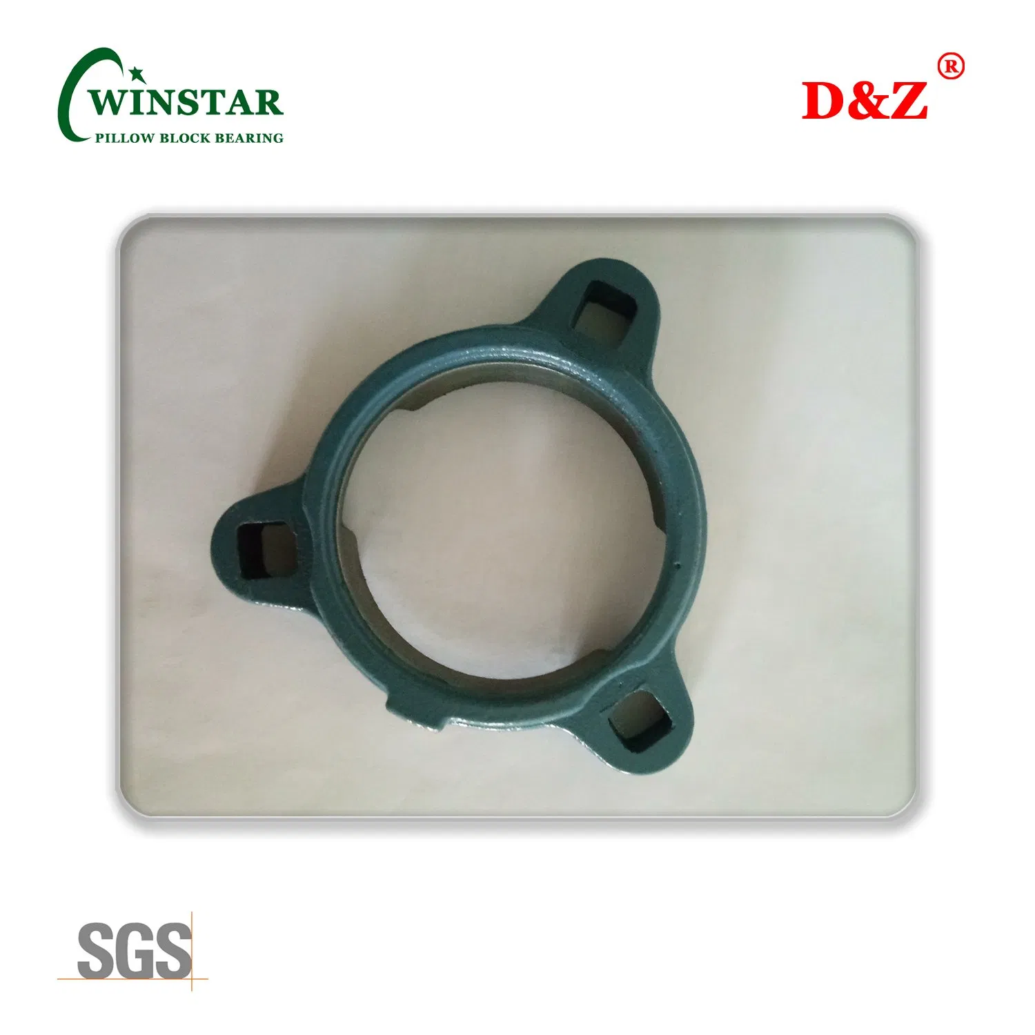 Light Duty Mounted Bearing Three Bolt Flange Bearing Units Sbfct206-20