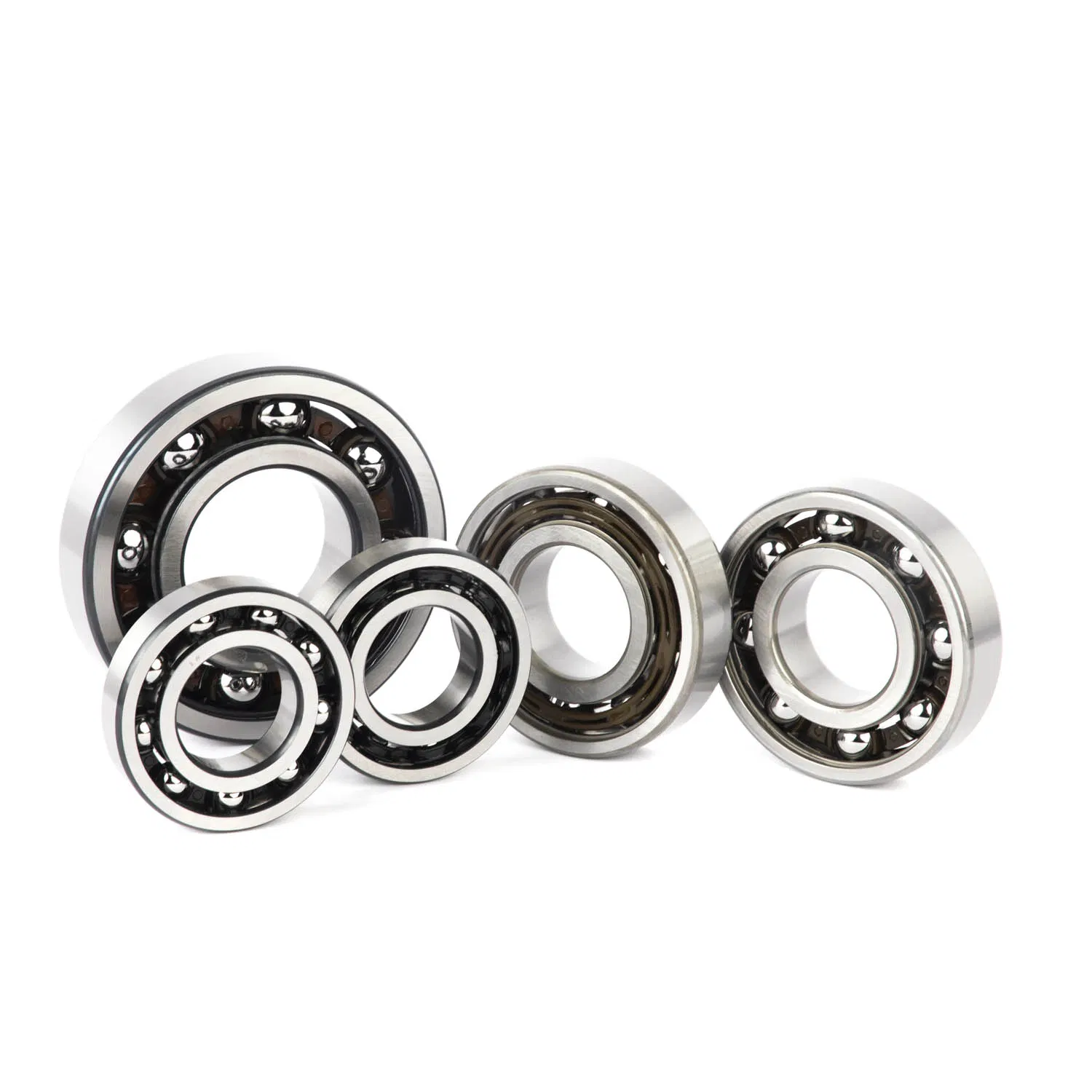 Deep Groove Ball Bearing Series 6000 6200 6300 6400 62200 6800 6900 Zz, 2RS, Nr, Open, Ceramic Ball, Nylon Cage, Copper Cage, Insulation Bearing